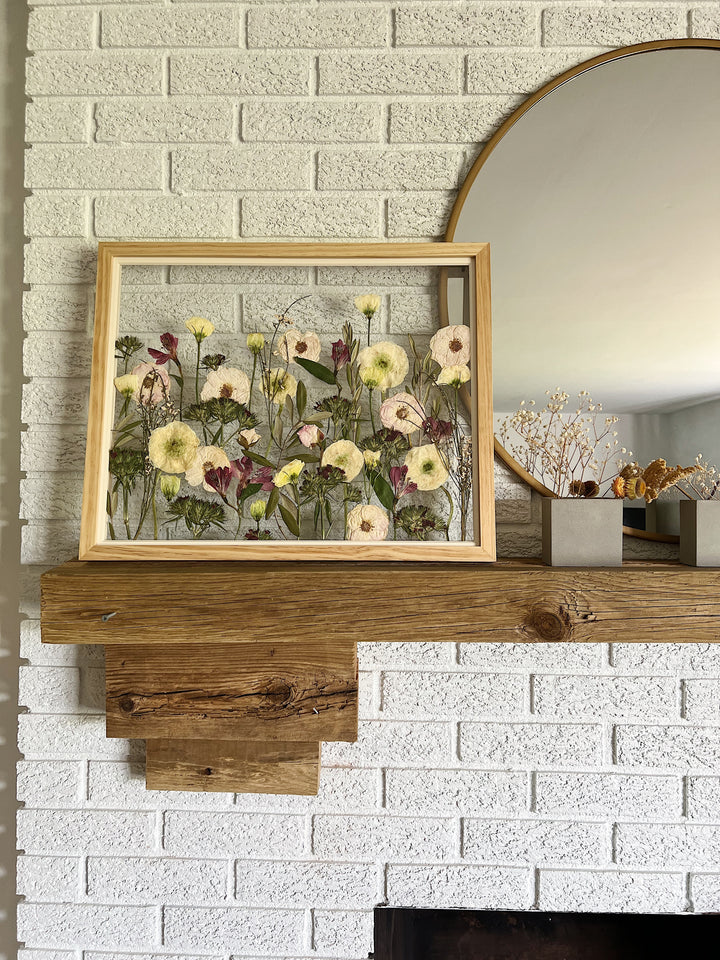 5 Easy and Stylish Ways to Display Pressed Floral Artwork