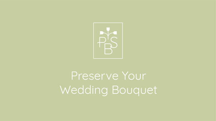 Preserve Your Wedding Bouquet Video